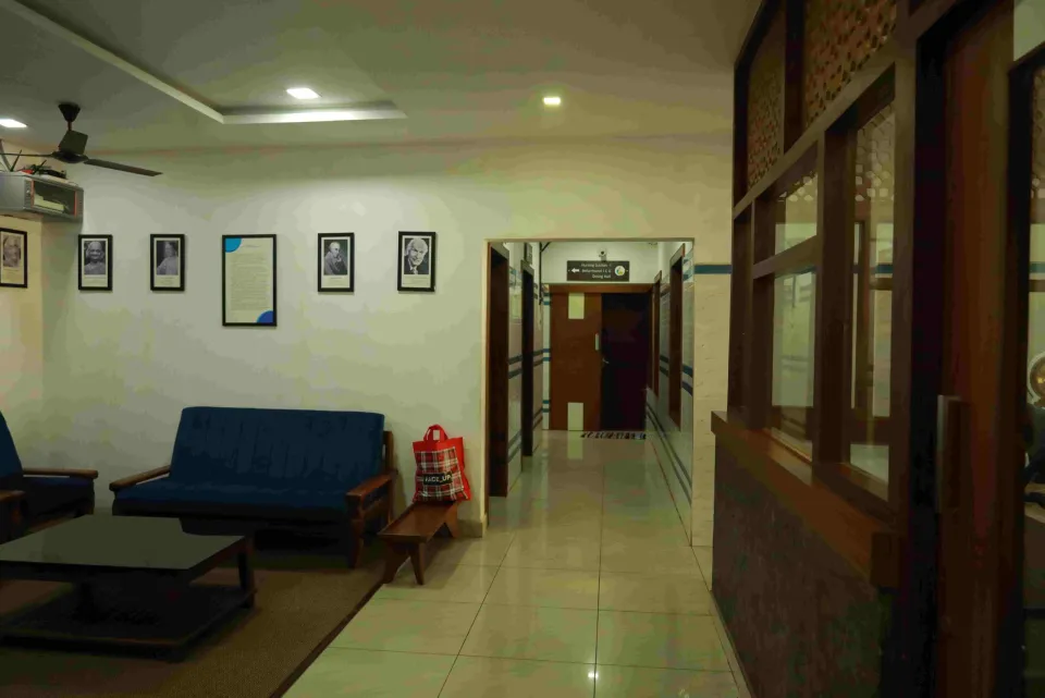 Visitors’ lounge
